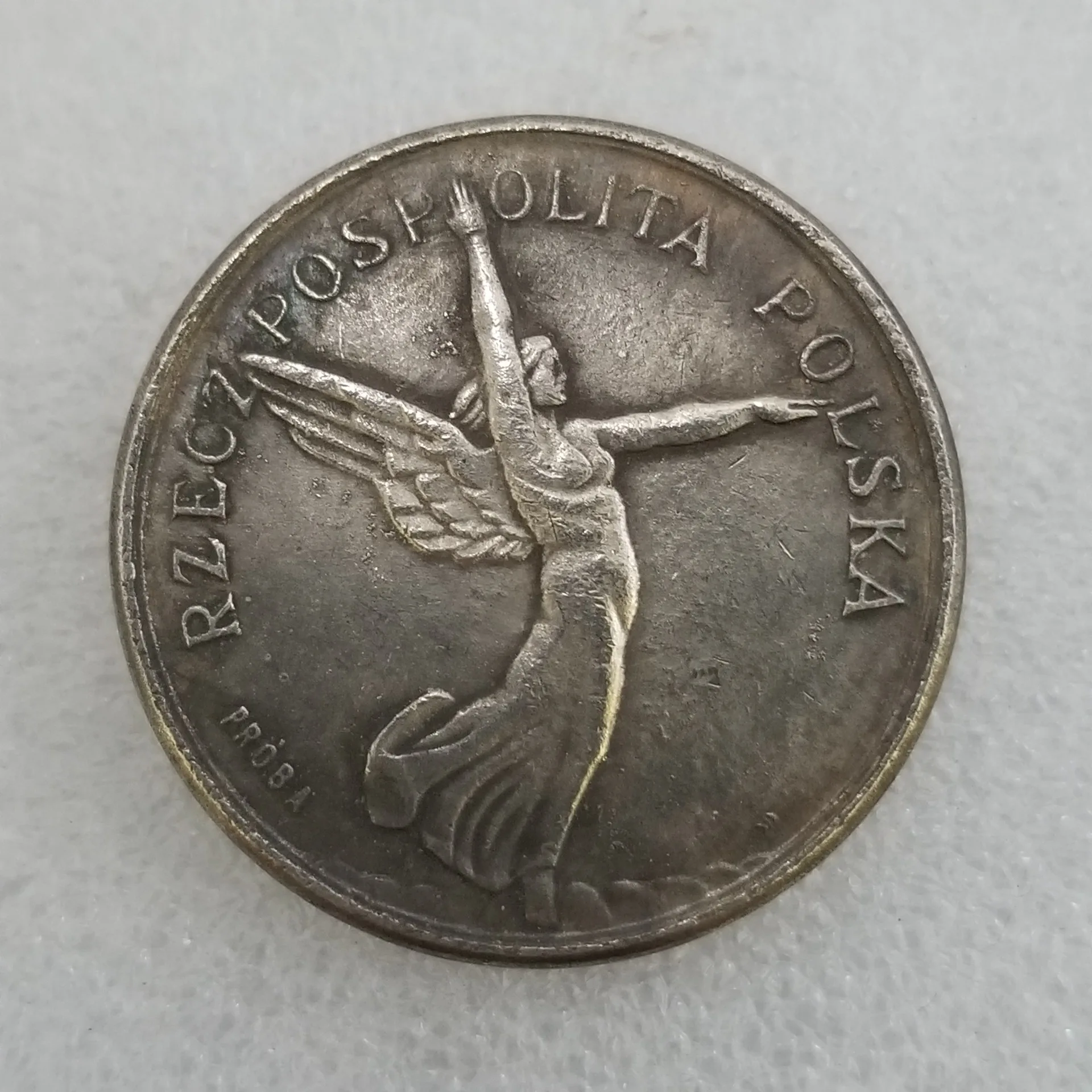 

1927 Poland Vintage Original Gold Silver Coins Home Decor Coin Magic Collectibles Coins Lucky Toy Coins Christmas Gifts#2473