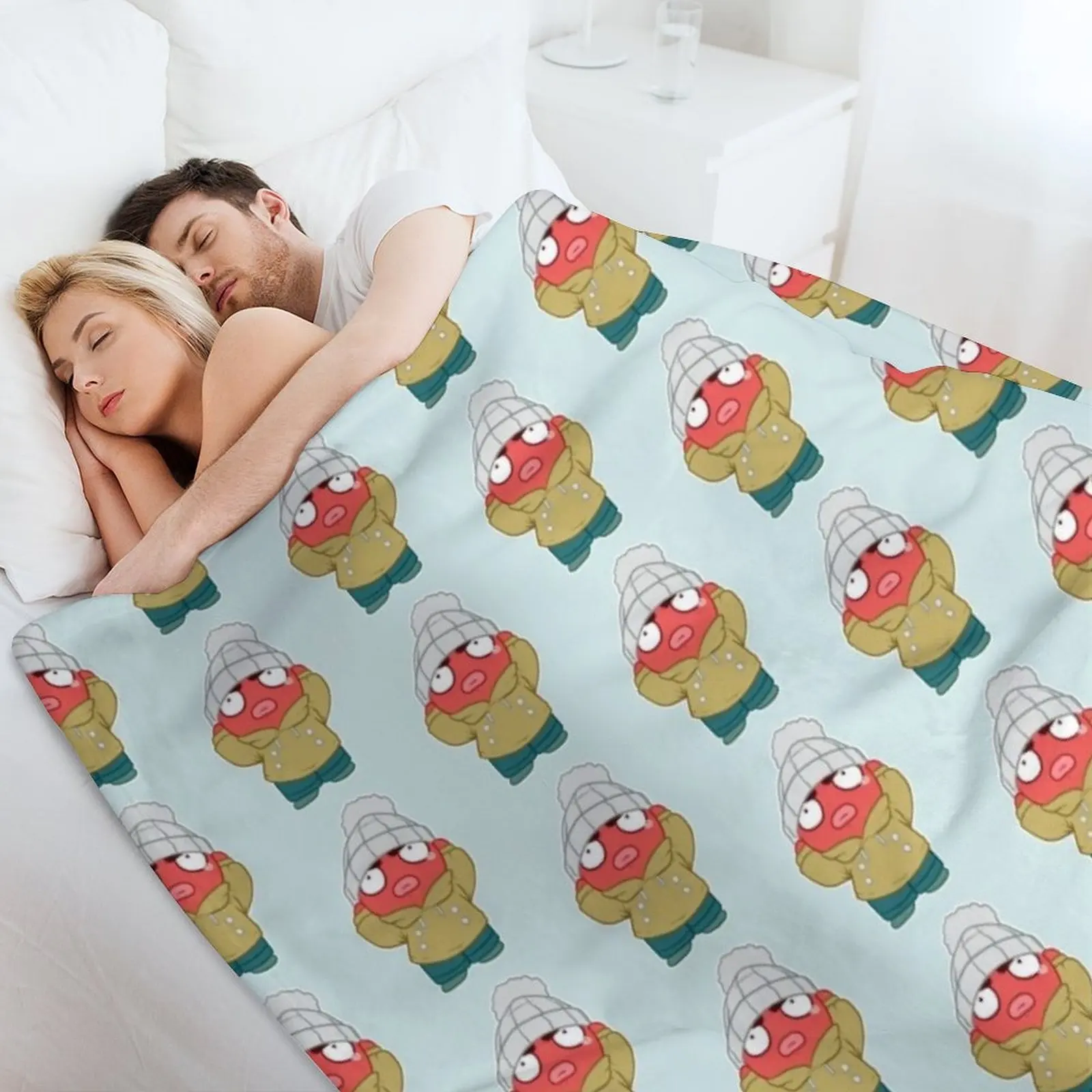 Аниме octo ikalgo плед одеяла и одеяло гигантские диванные для диванов