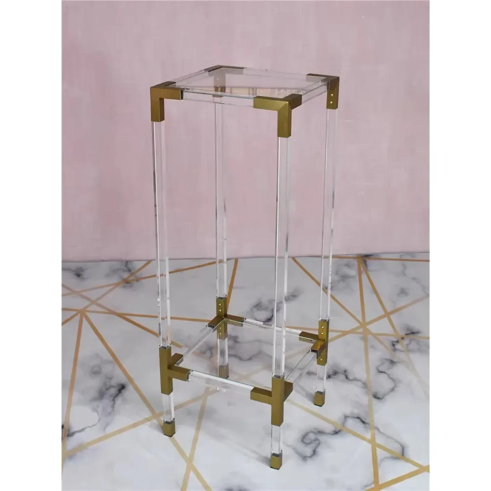 Светильник Роскошная современная акриловая подставка для цветов домашняя