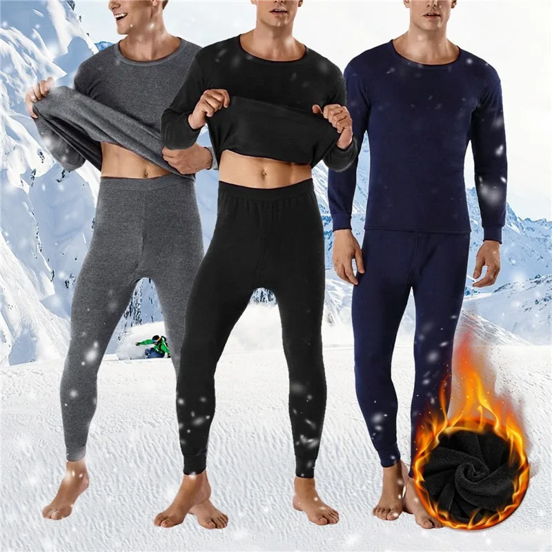 

Sets Set For Thick Thermal Thermal Men Underwear Johns Clothes Underwear Winter Long Men Underwear Winter Winter Thermal