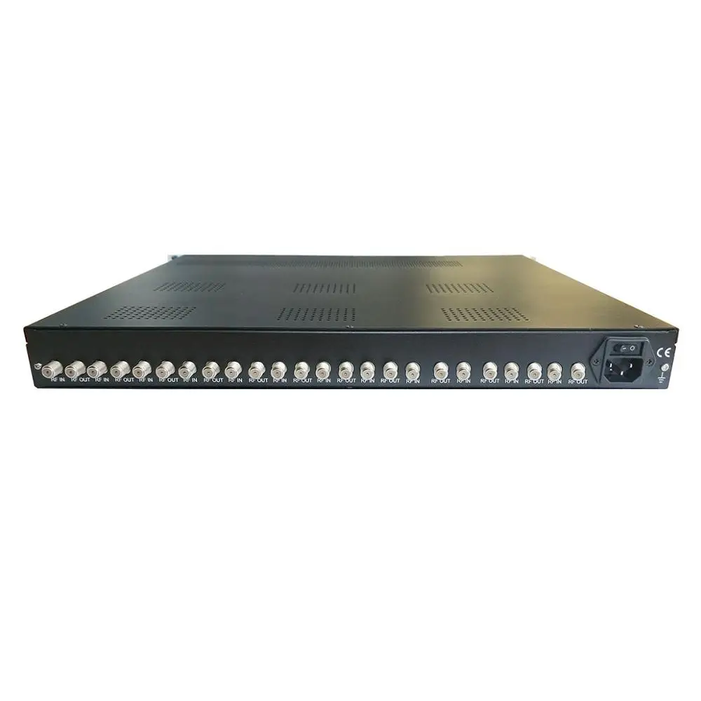 Фото 12-канальный IP-шлюз-тюнер для приема DVB-C, DVB-T, DVB-T2, DVB-S, DVB-S2, ISDB-T, ATSC для оборудования спутникового радио- и телевещания №1