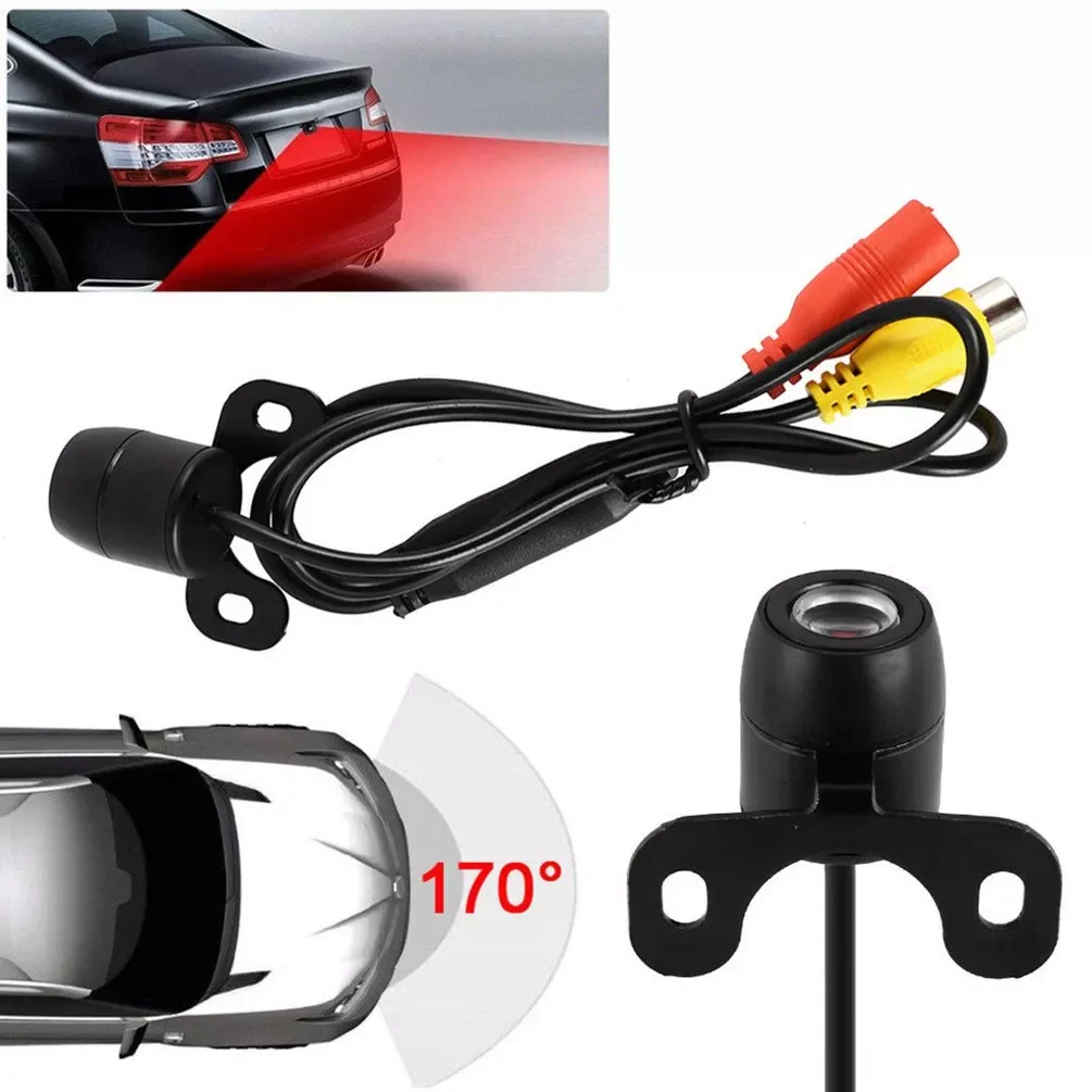 

Free shipping Car Rear View Camera 4 LED Night Vision Reversing Auto Parking Monitor CCD Waterproof 170 Degree HD Video