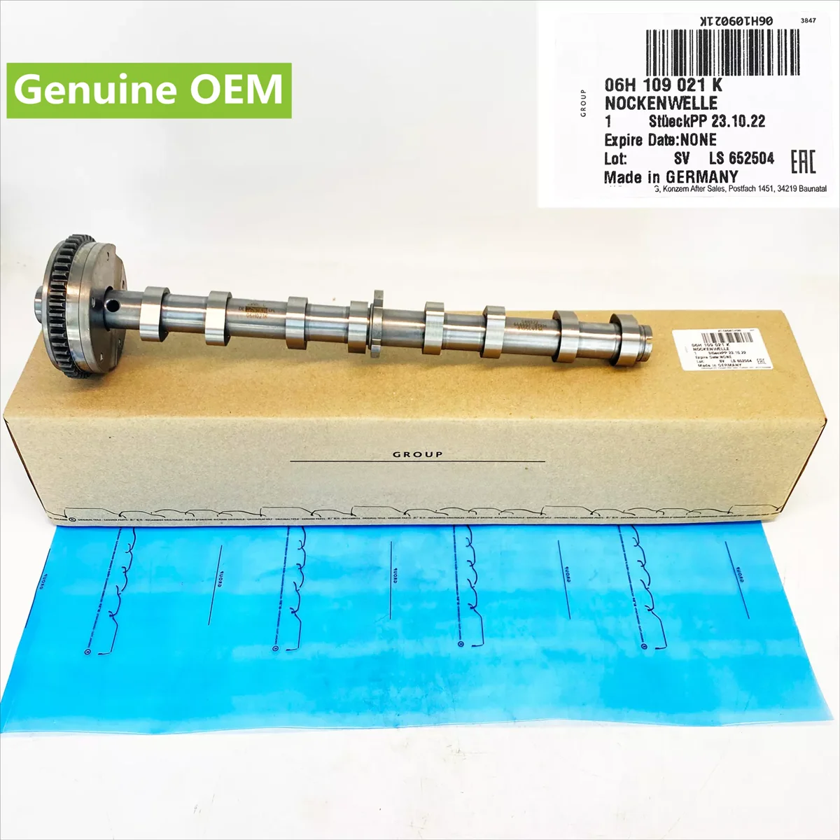 OEM оригинальный автомобильный впускной распредвал 06H 109021 К 06Х C E Г J 06J H 109088