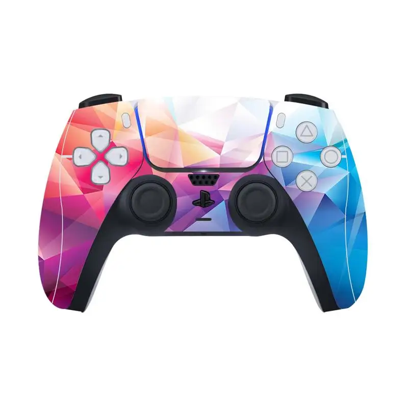 

Decals Cover Whole Body Skin Protector For P-S5 Durable PVC Sticker For P-S5 Gamepad Joystick Bubble-Free Decal Skins Wraps