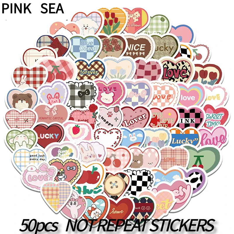 

10/30/50pcs/set Lover Cute Funny Vsco Cartoon Girl Graffiti Stickers For Luggage Skateboard Kids Diy Laptop Phone Case Guitar