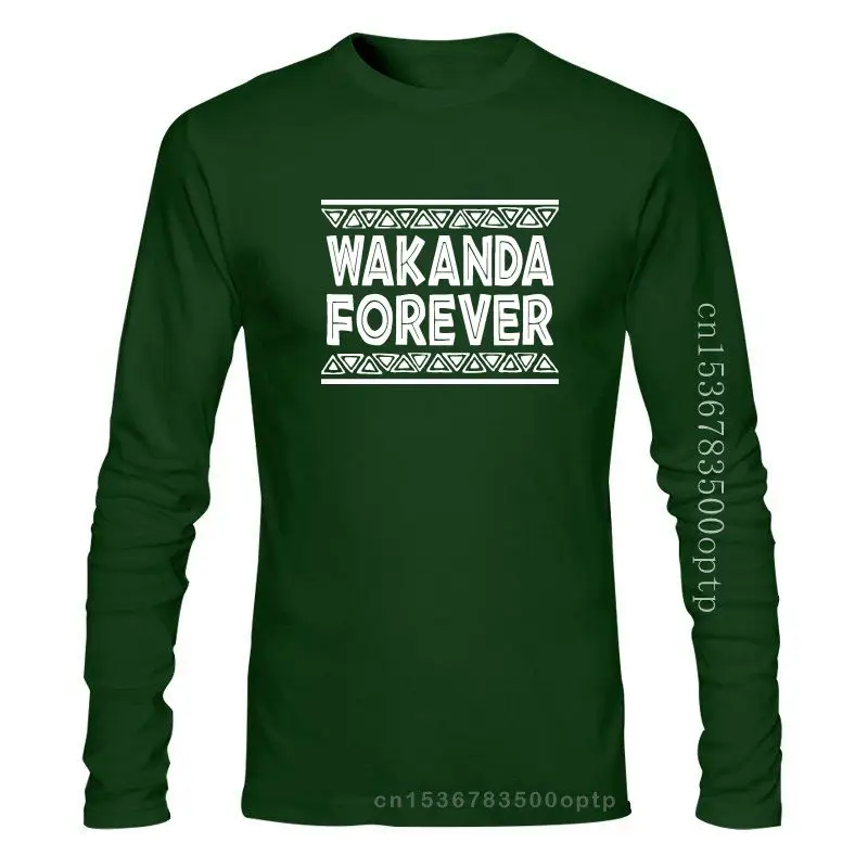 

Мужская одежда, мужская футболка для взрослых Wakanda Forever Deluxe