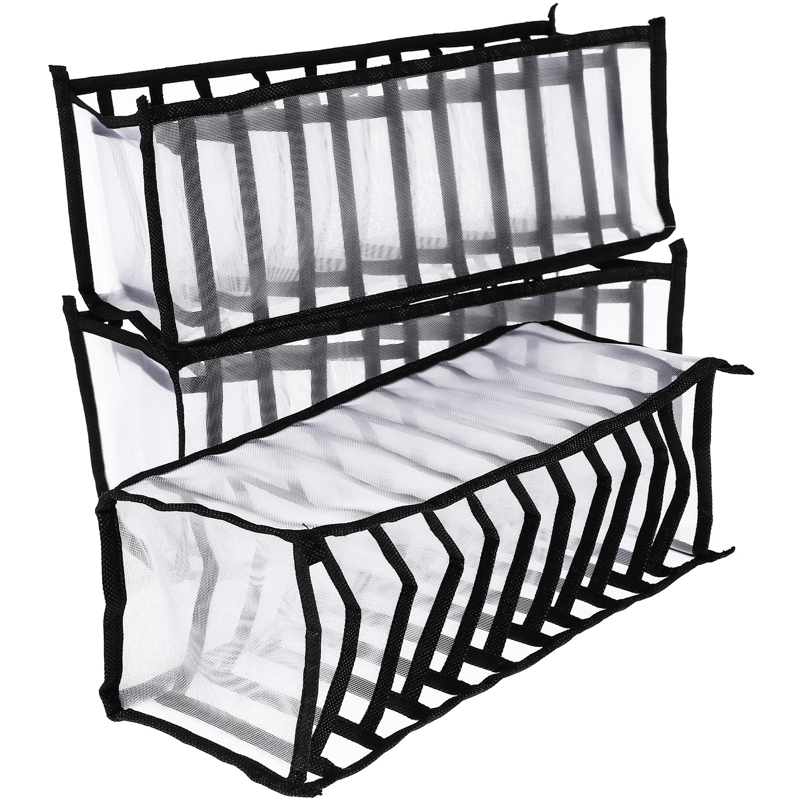 

Drawer Organizer Storage Box Closet Socks Holder Clothes Boxes Divider Containers Women Dividers Foldable Organizers