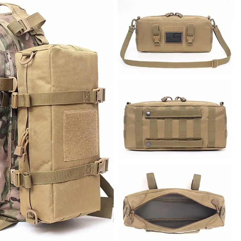 

Outdoor Tactical First Aid Kits Waterproof Multi-function Messenger Molle AccessoryTactical Storage Bag First-aid Kit Military