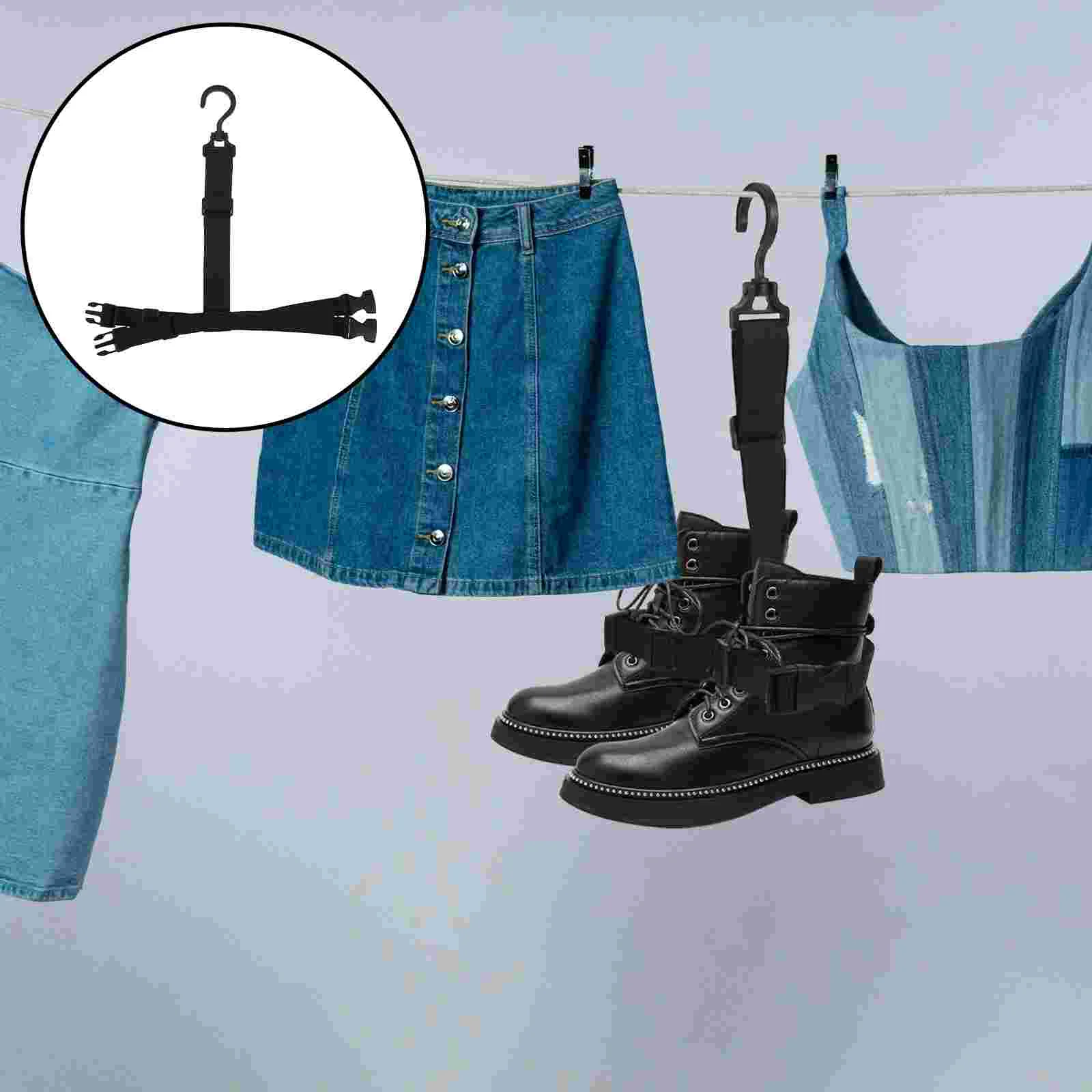 Подвесные ремни для сушки ботинок сушилка обуви вешалка устройство тапочек