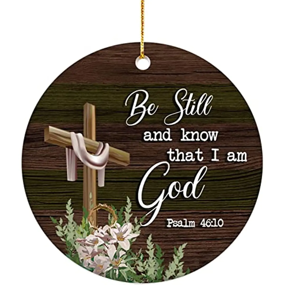 

Christmas Ornaments WoodenTree Ornament Religious Christmas Ornaments Gifts Vintage Jesus Ornaments for Christmas Tree Child