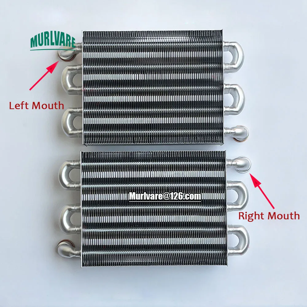 Детали газовых котлов для камина левый горловина 225 мм основной теплообменник ESIN