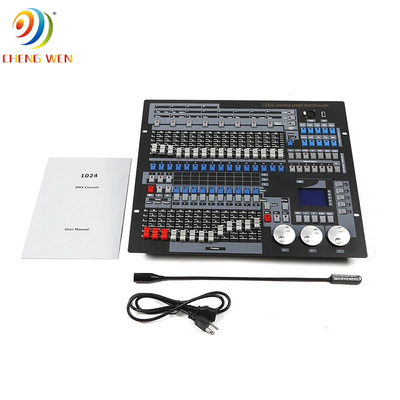 

Stage Light dmx controller Mini Pearl King Kong 1024 Dimming stage dj lighting console with flight case