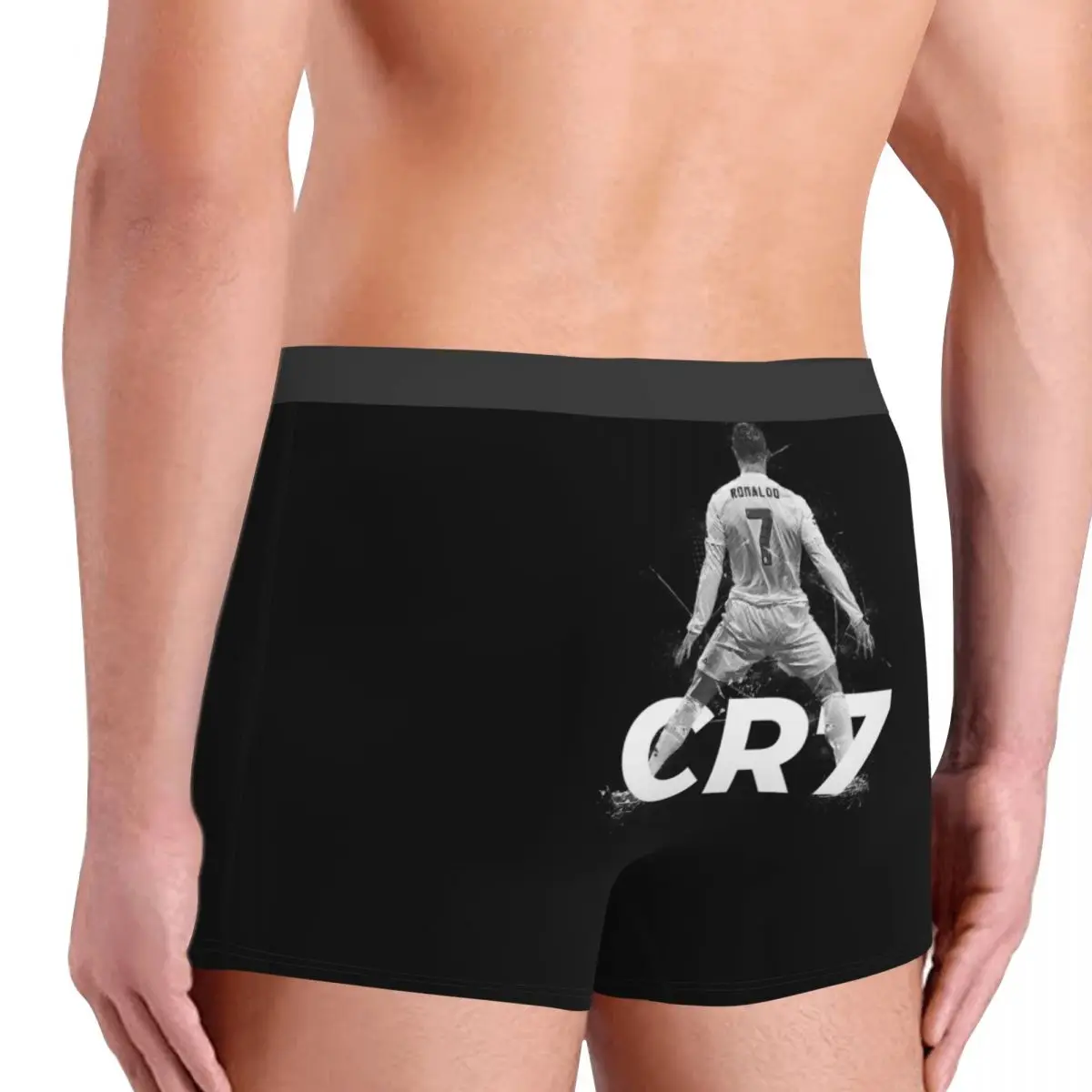 CR7s футбольное мужское нижнее белье трусы-боксеры шорты трусики забавные дышащие