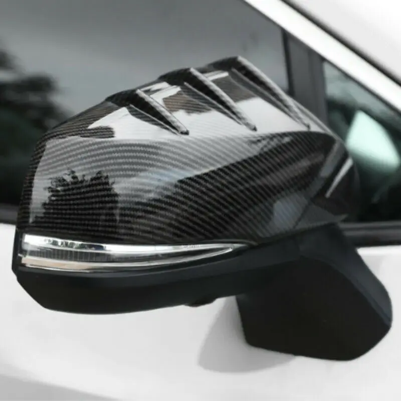 

Carbon Fiber Look Rearview Side Mirror Cover 2pcs For Toyota Highlander / RAV4