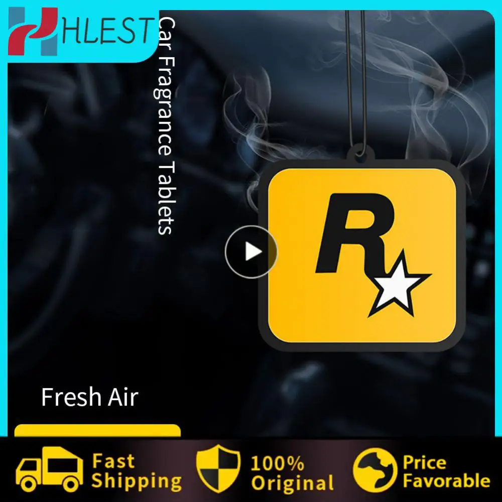 

Car Interior Pendant Purified Air Universal Fashion Carboard Fragrance For R Star Long Lasting Aromatherapy Fragrant Slice