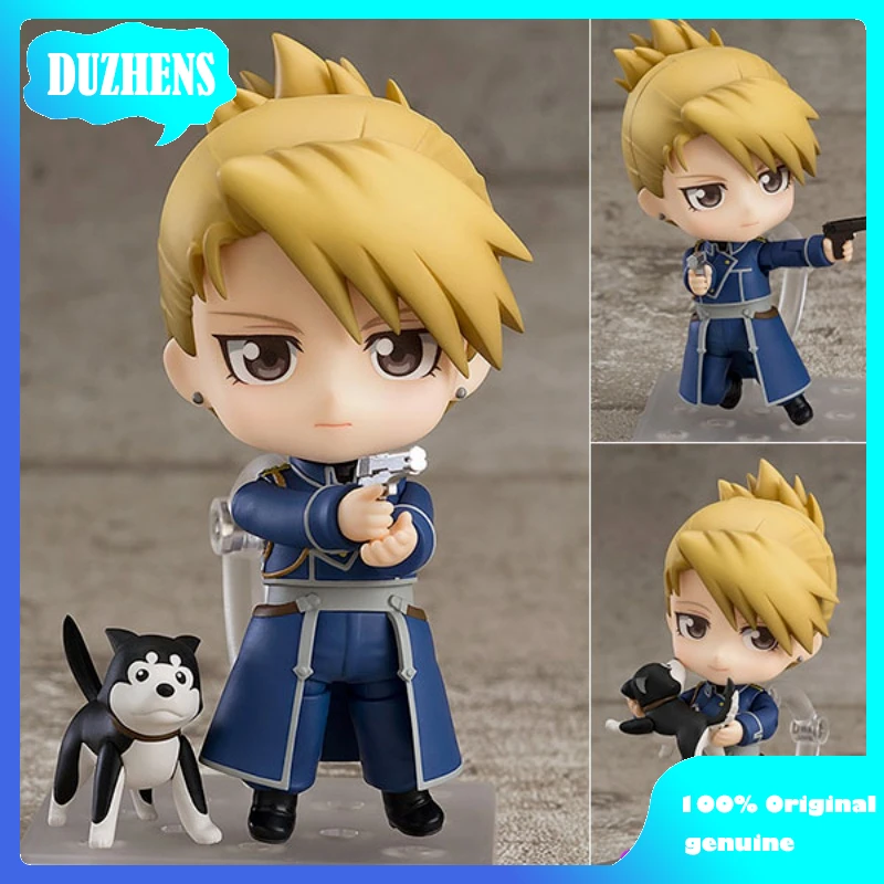 100% оригинал: цельнометаллический Alchemist Riza Hawkeye Q version figma фигура аниме модель