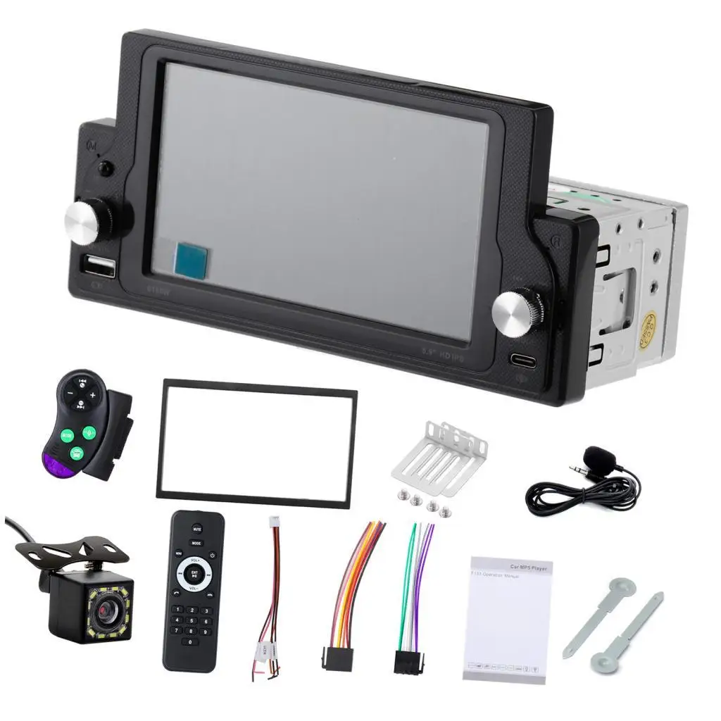 Универсальный автомобильный MP5-плеер вилка европейского стандарта функция