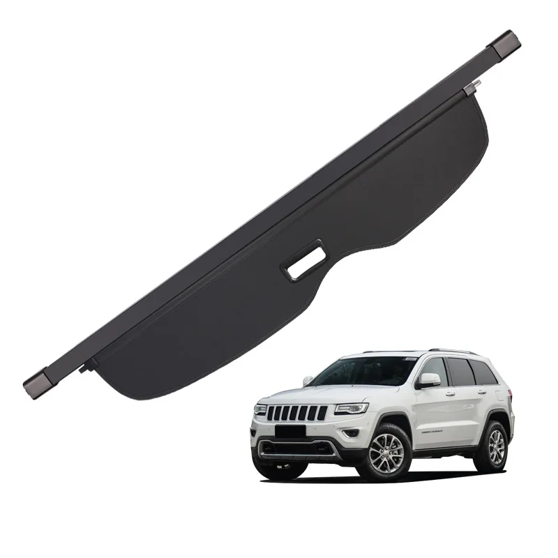 Фото Для Jeep Grand Cherokee 2011-2016 выдвижная крышка багажника багажник стойка для посылок антиподглядывающий щит конфиденциальность автоаксессуары №1