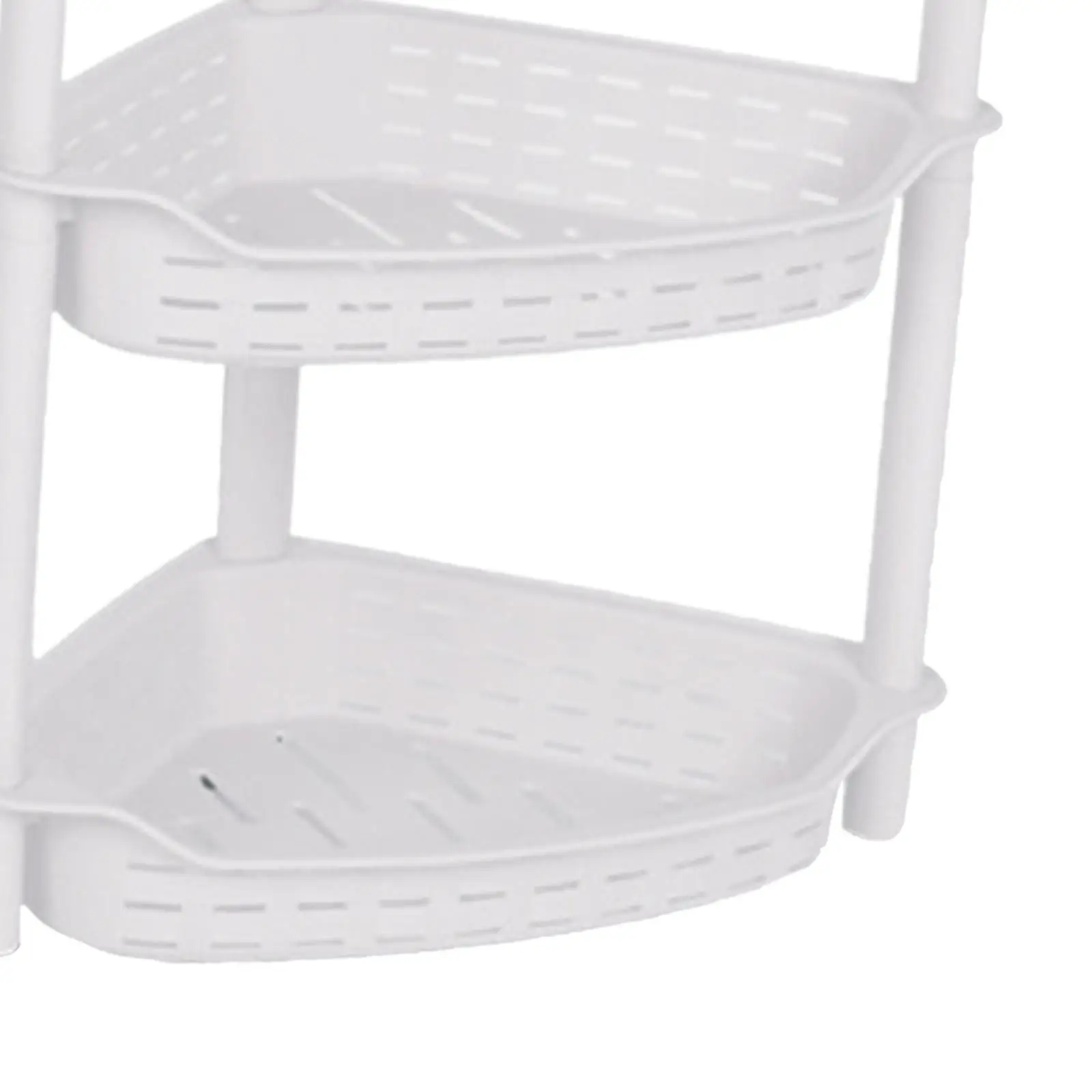 

Bathroom Storage Rack Free Standing 3 Layer for Office Kitchen