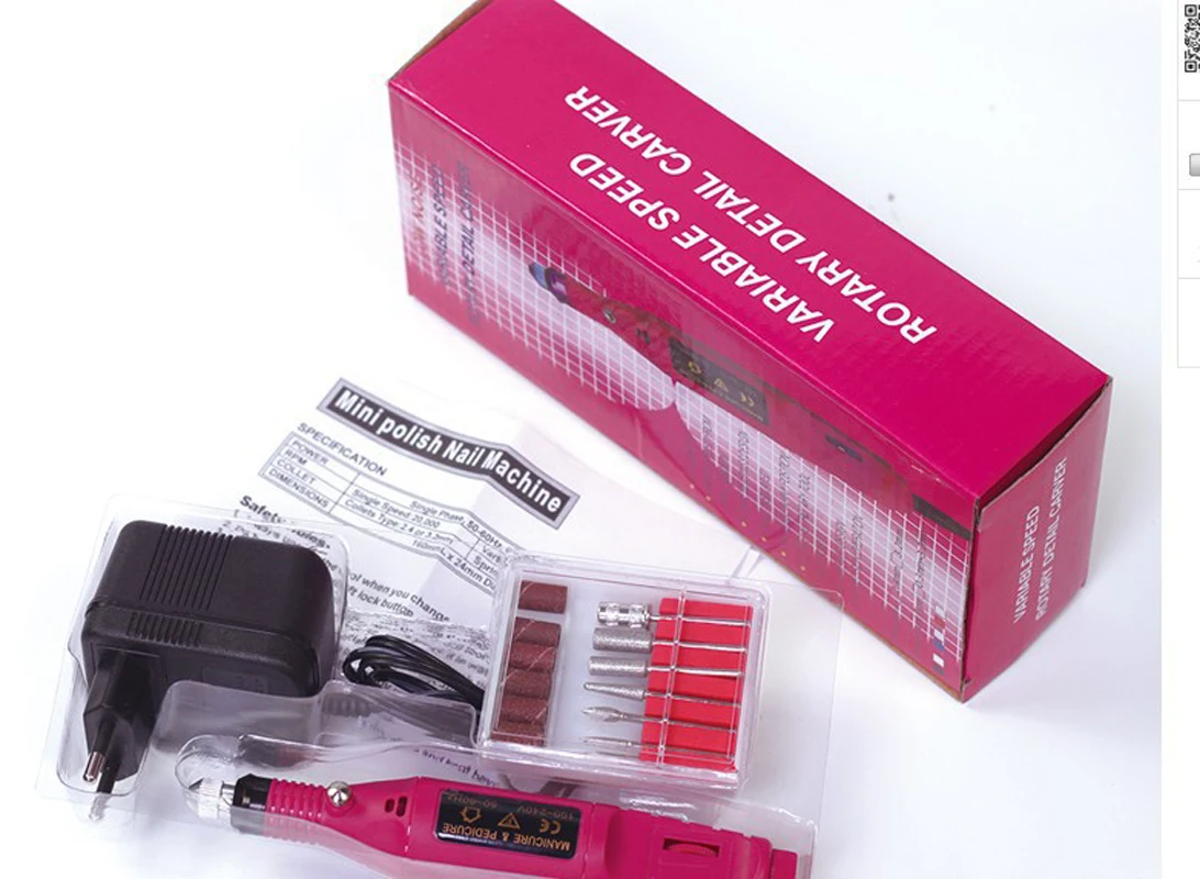 

Розовый пальцев на руках и ногах, Электрический Фрезер для ногтей, сверлильный станок, набор для маникюра и педикюра, Электрический Фрезер для ногтей, фрезер для арт дрель Маникюр; Педикюр; Полировка