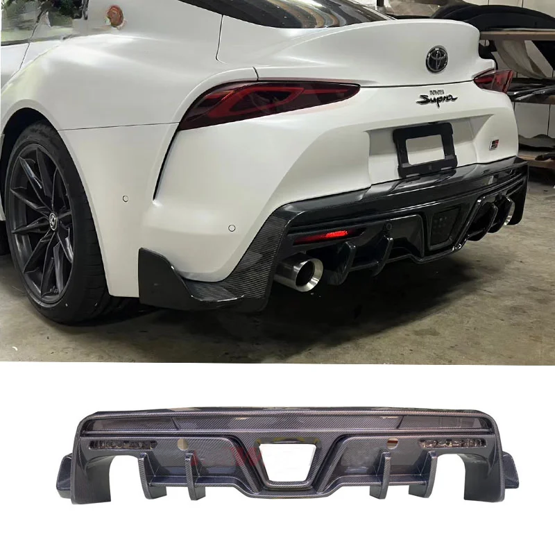 Оптовая продажа для Supra A90 A91 Mk5 Toms Style из углеродного волокна задний диффузор
