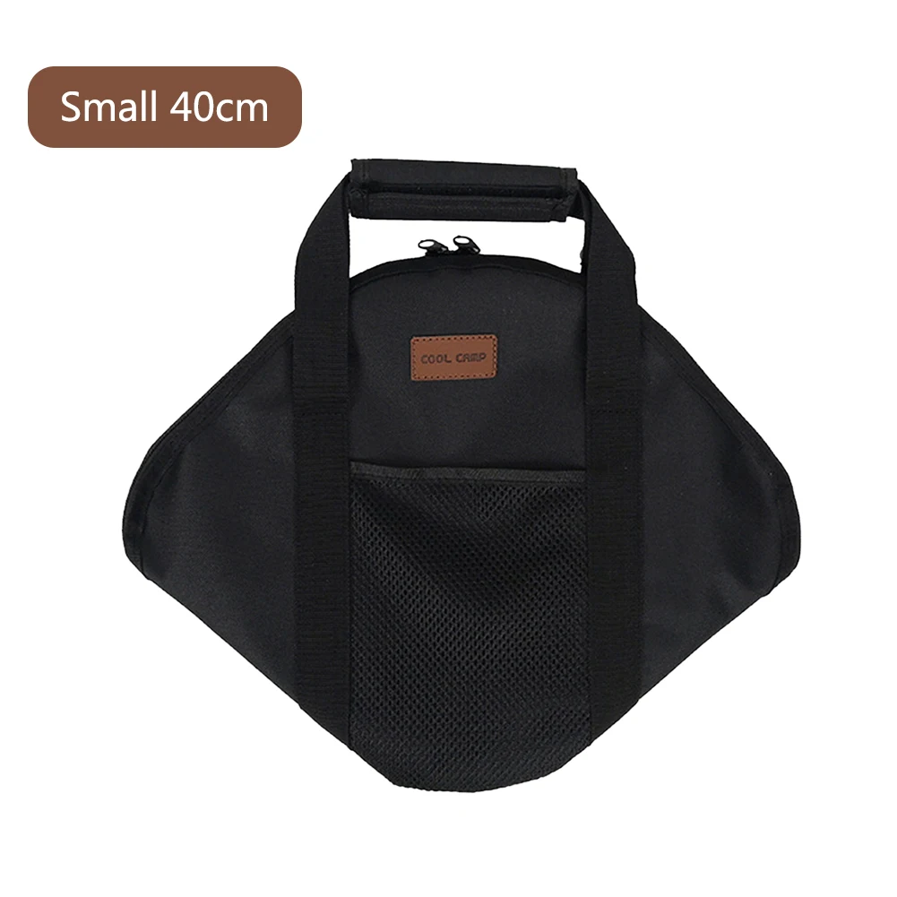 

600D Oxford Baking Tray Storage Bag Portable Handle Cookware Storage Bag Wear-resistant for Outdoor Camping Picnic BBQ Handbag