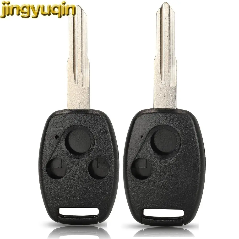 

Jingyuqin 2/3 Buttons Flip Remote Car Key Fob Shell For Honda Accord CR-V HR-V Fit City Jazz Odyssey Civic Hon58R Replacement