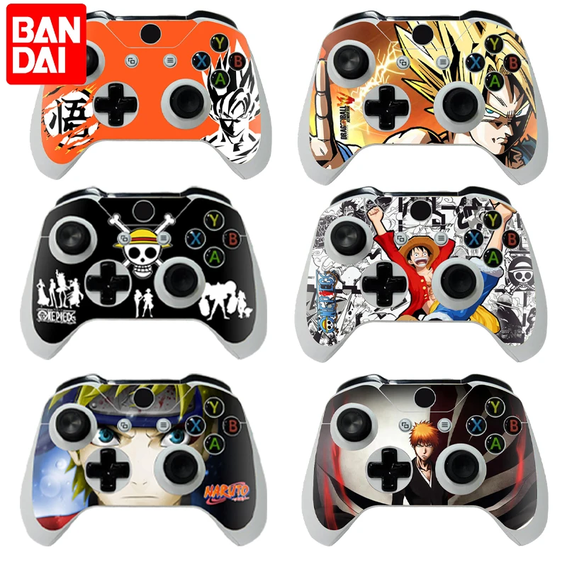 

Bandai цельный стикер с ручкой для контроллера XBOX One S X, наклейка-Обложка для консоли, джойстика, Наруто, драконий жемчуг, чехол