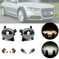 front bumper fog lamp light with bulbs and wire for audi a6 allroad 2013 2014 2015 2016 2017 2018 8t09416998t0941700