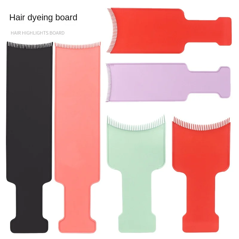 

Professional Hair Coloring Board Hair Dyeing Comb Hair Brush Highlighting Applicator Hair Styling Barber Tools Salon Accessaries