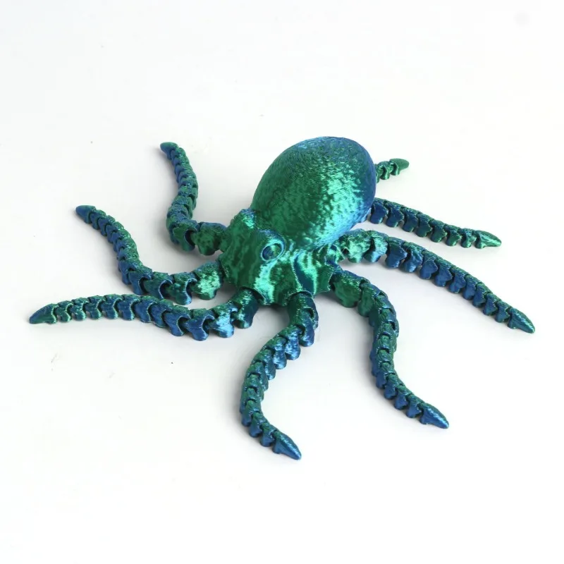 

Фигурка осьминога из пластика