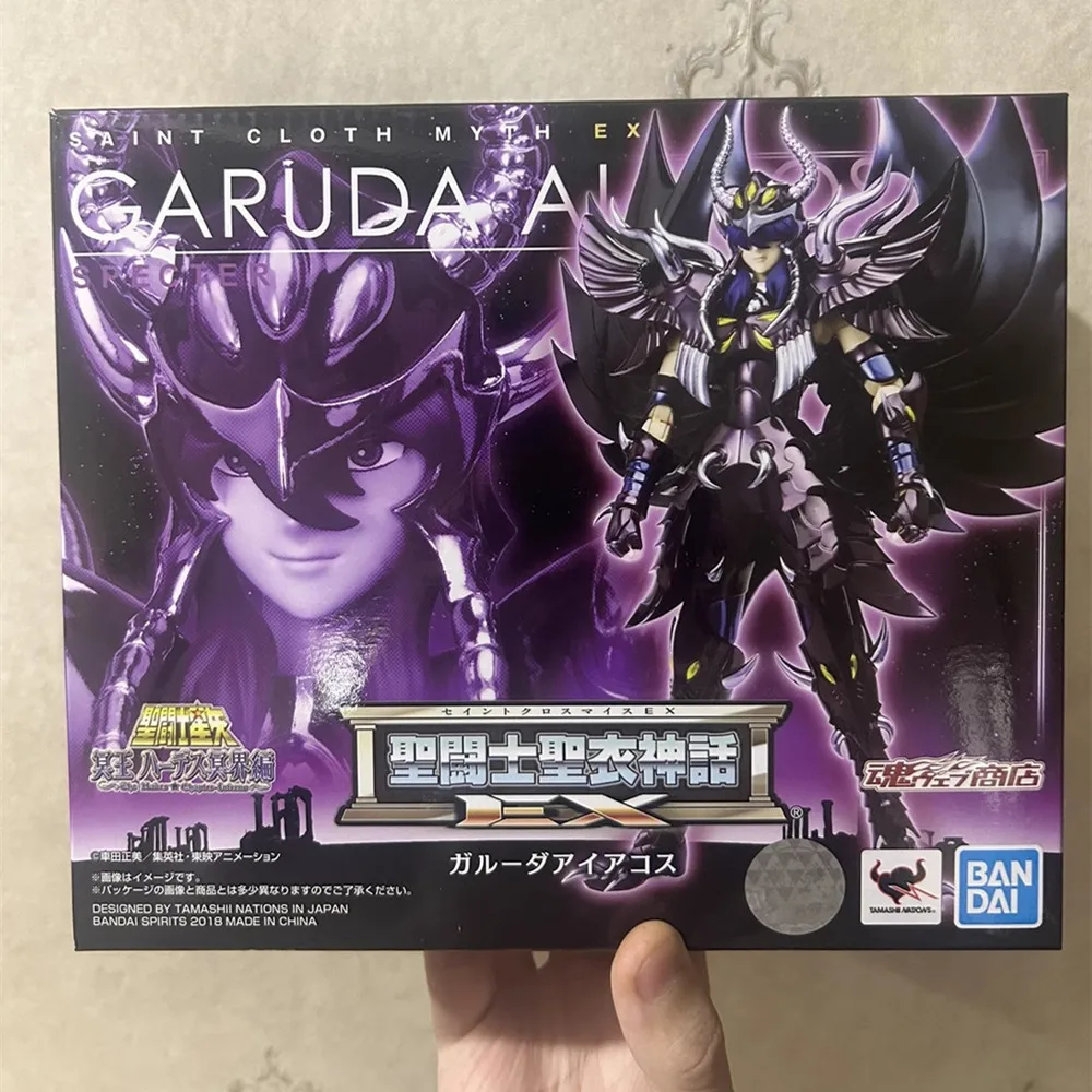 

Bandai Saint Cloth Myth Ex2.0 Saint Seiya Tianxiong Star Aiagos Spot SHF Anime Figure Model Ornaments Collectible Toys Gift