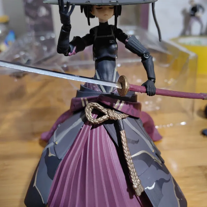 

15cm Anime #549 Figma Falslander Ronin Figure Samurai Figurine Action Figure Falslander Ronin Collectible Model Doll Toys Gifts