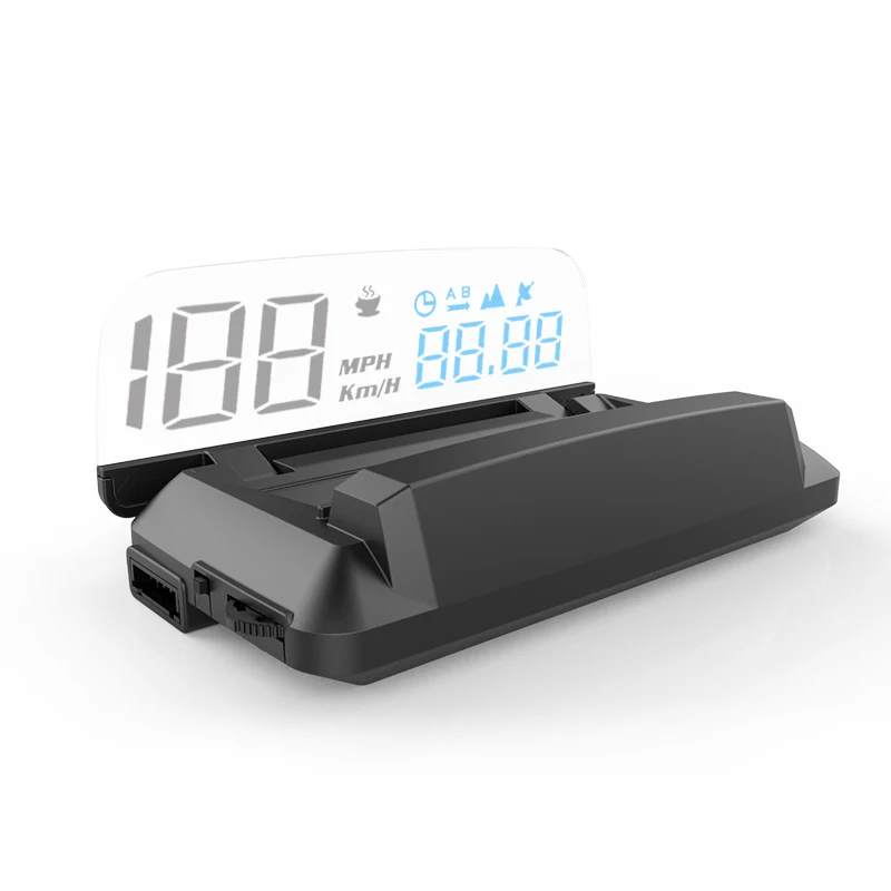

Car HUD GPS Digital Speedometer KMH MPH HUD Automotive Head Up Display Vehicle Motorcycle Boat Bike Time Altitude Speed Meter