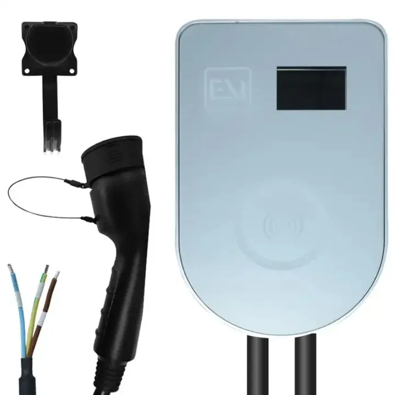 Ev Chargerev CE/ FCC/ ROHS/Уровень 2/ 3.5kw /7kw/ 11kw/ 22kw /ev wallbox charger evse 32A быстрая ev зарядная станция