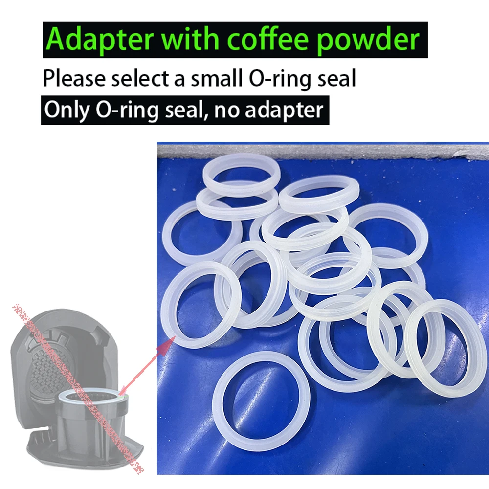 

Coffee machine capsule accessories Dolce Gusto coffee adapter rubber O-ring only O-ring not including adapter icafilas