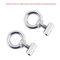 2pcs screw front track rail nuts tie down screws eyelet tools supplies accessory for boat rv caravan camper awning rail screw