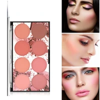 multicolor eye blush palette cosmetic repair pink powder long lasting makeup tool brightening