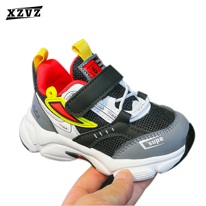

XZVZ Baby Toddler Shoes EVA Non-Slip Boys Girls Walking Shoes Breathable Mesh Baby Sneakers Lightweight Children's Shoes