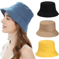 men women panama hat portable foldable sun hat fisherman cap beach cap bucket hat