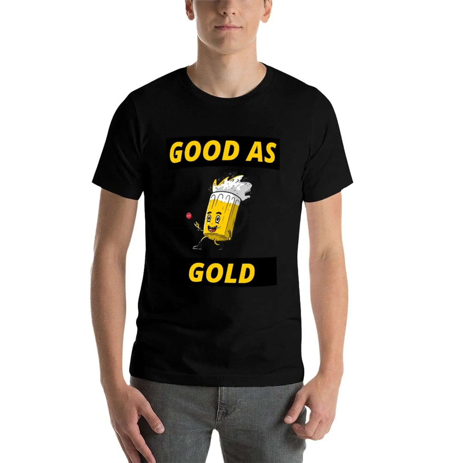 Футболка Good as Gold XXXX Bitter Sweet черная одежда в стиле аниме блузка винтажные футболки