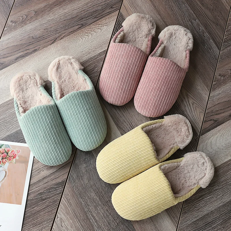 

Шлепанцы мягкие льняные для мужчин и женщин, симпатичные теплые домашние тапочки, сланцы для дома, с мехом, плоская подошва, для Дуду, весна-лето