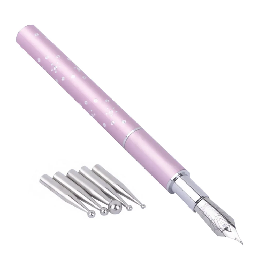 

Nail Pen Tool Dotting Kit Liner Tools Graffiti Manicure Set Women Girls Painting Professional Picker Brushes Rhinestone Fountain