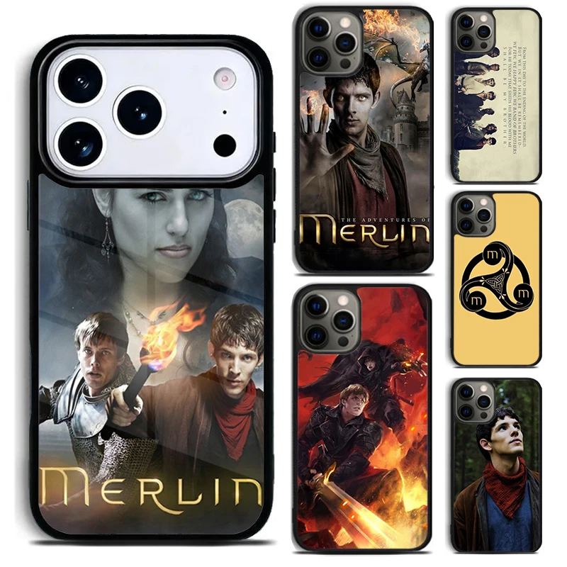 Чехол для телефона с изображением персонажа из сериала «Мерлин» для iPhone 17, 16e, 15, 14, 13, 12, 11, Mini, Pro, MAX, мягкий силиконовый чехол (art.: 3920d9a66046f) - 3920d9a66046f