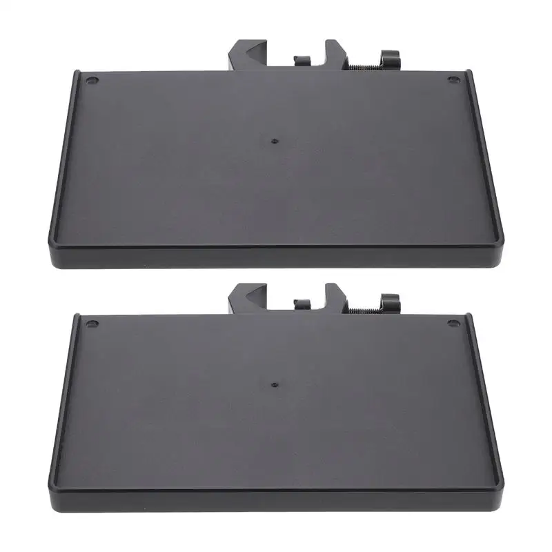 

2pcs Sound Live Broadcast Mic ABS Rack Stand Tray Microphone Clamp Holder