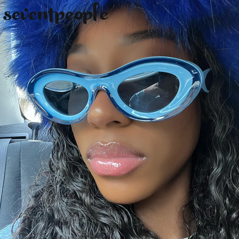 

Vintage Oval Sunglasses Women 2023 New Trend Cat Eye Sun Glasses for Men Retro Round Sunglass Fashion Small Frame Shades Eyewear