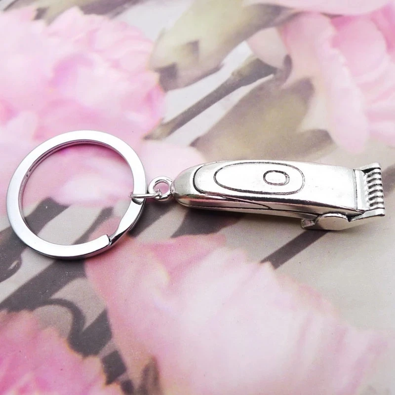 

New Alloy Personality Car Waist Bag Gift Beard Knife Key Chain Pendant Antique Silver Jewelry Accessories