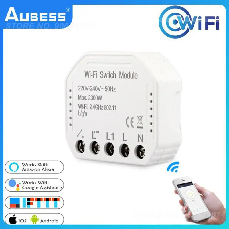 

Smart Switch WiFi Smart Wall Touch Light Switch Smart Home Automation Module Wireless Remote Control Work with Alexa Echo Home