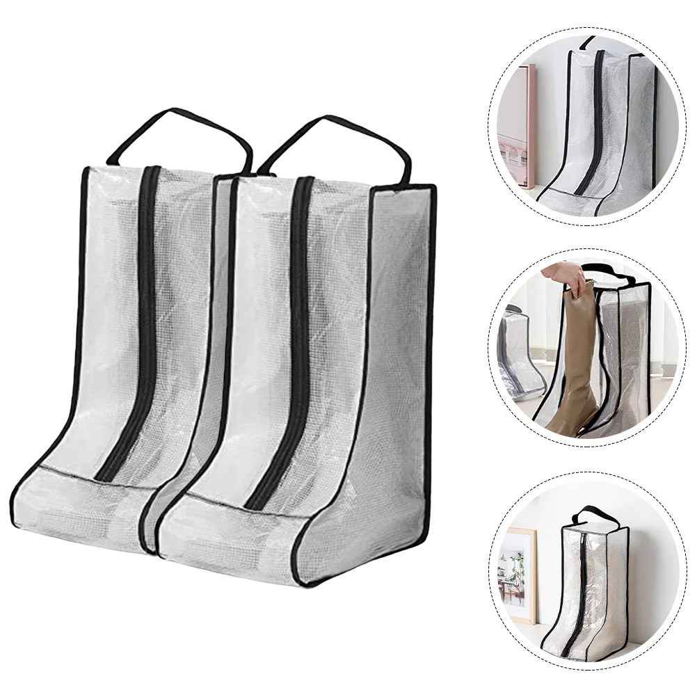 

Shoe Travel Storage Boots Pouch Zipper Case Sneaker Portable Boot Holder Tall Carrying Suitcase Luggage Backpack Cloth Satin