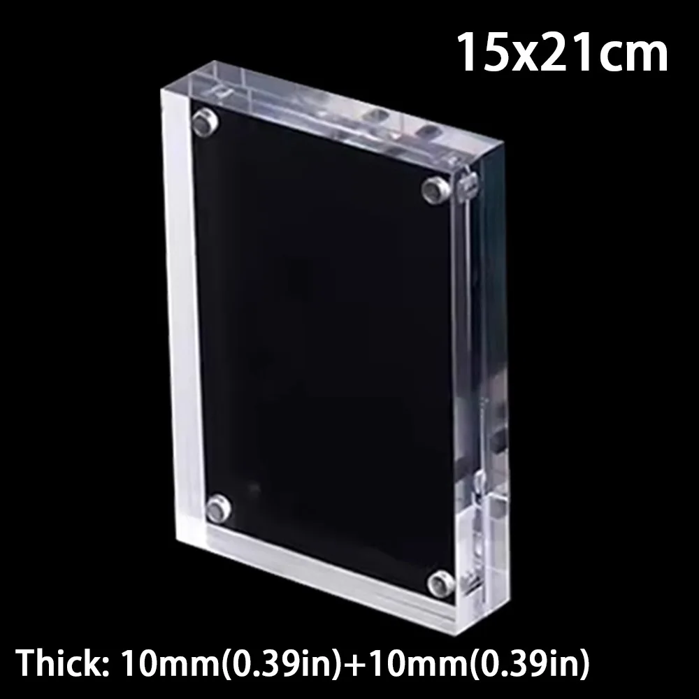 

Прозрачная магнитная фоторамка из акрила